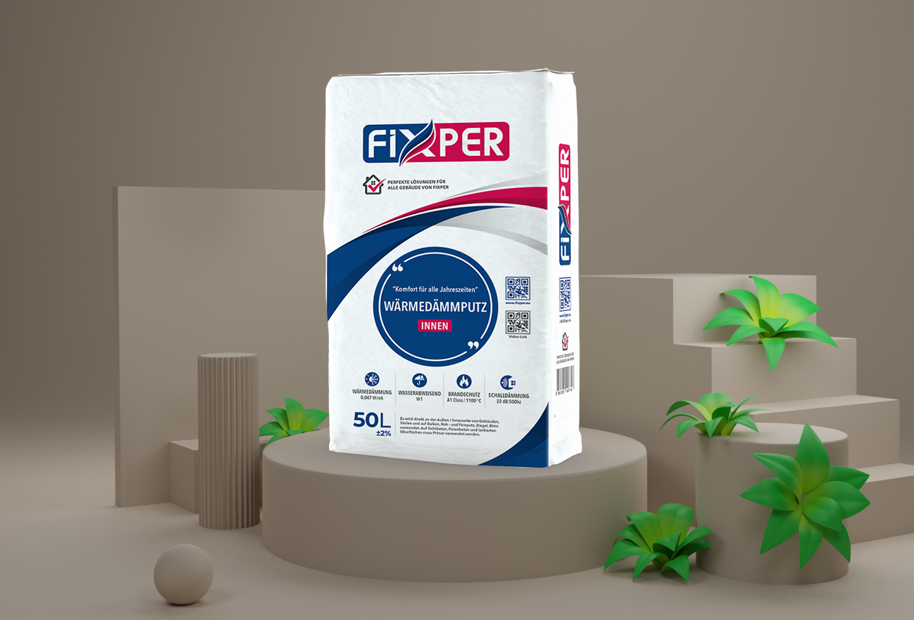 Wärmedämmputz Innen